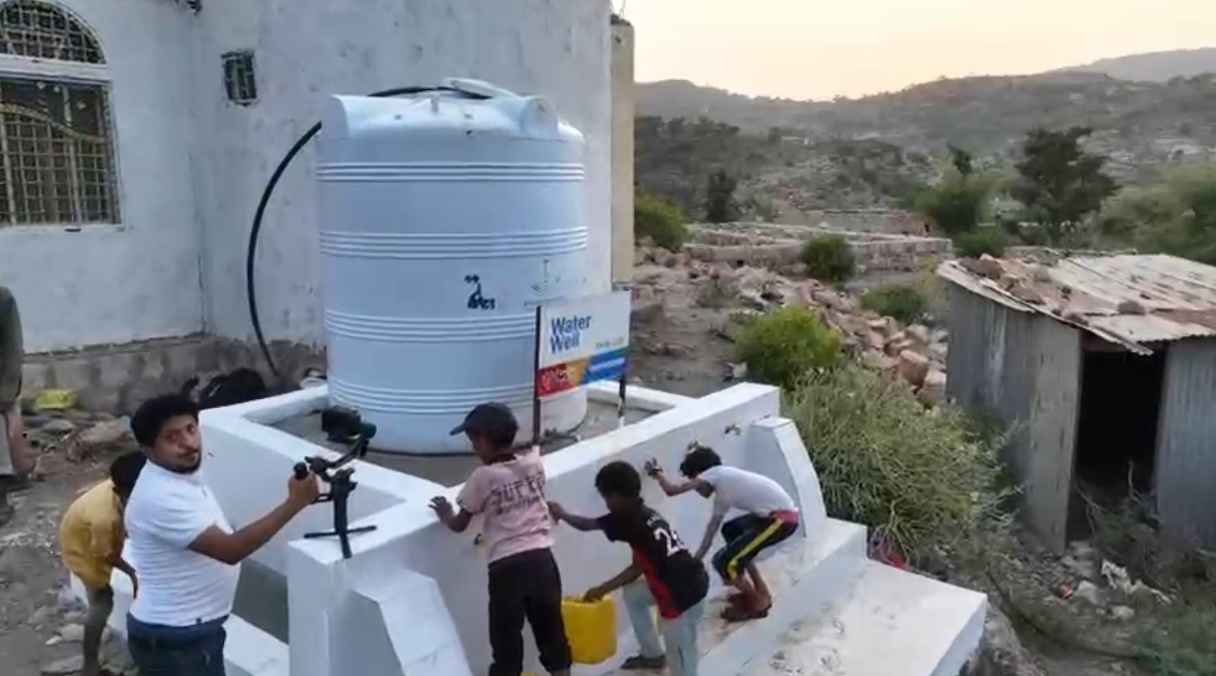 Water Well Construction for children in Alkuhfah Village